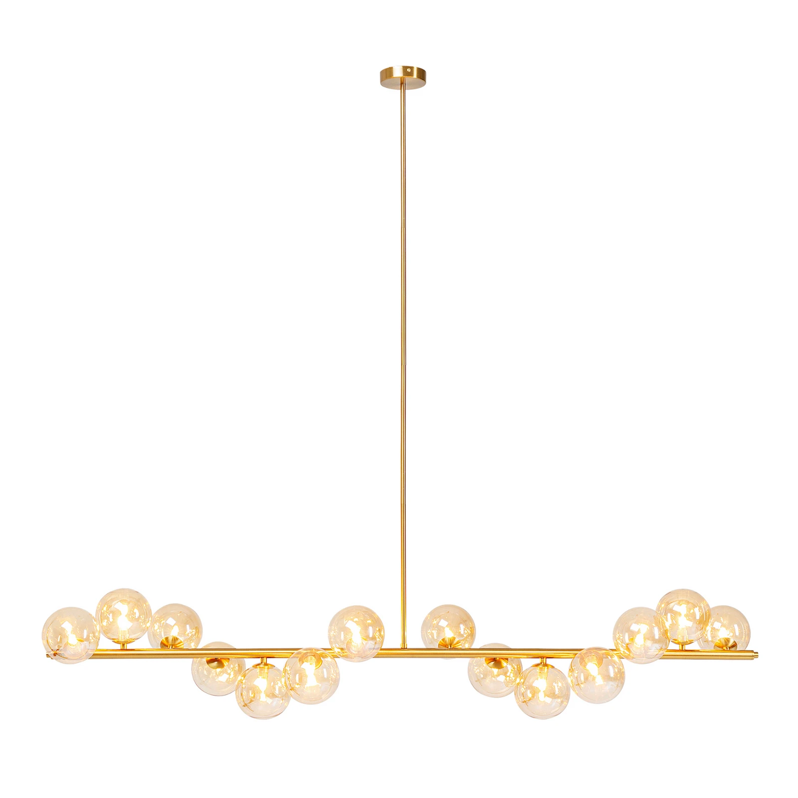 KARE Scala Balls Hängeleuchte, gold