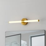 LED-Wandlampe Ramola, messingfarben, Breite 60 cm, IP44, CCT