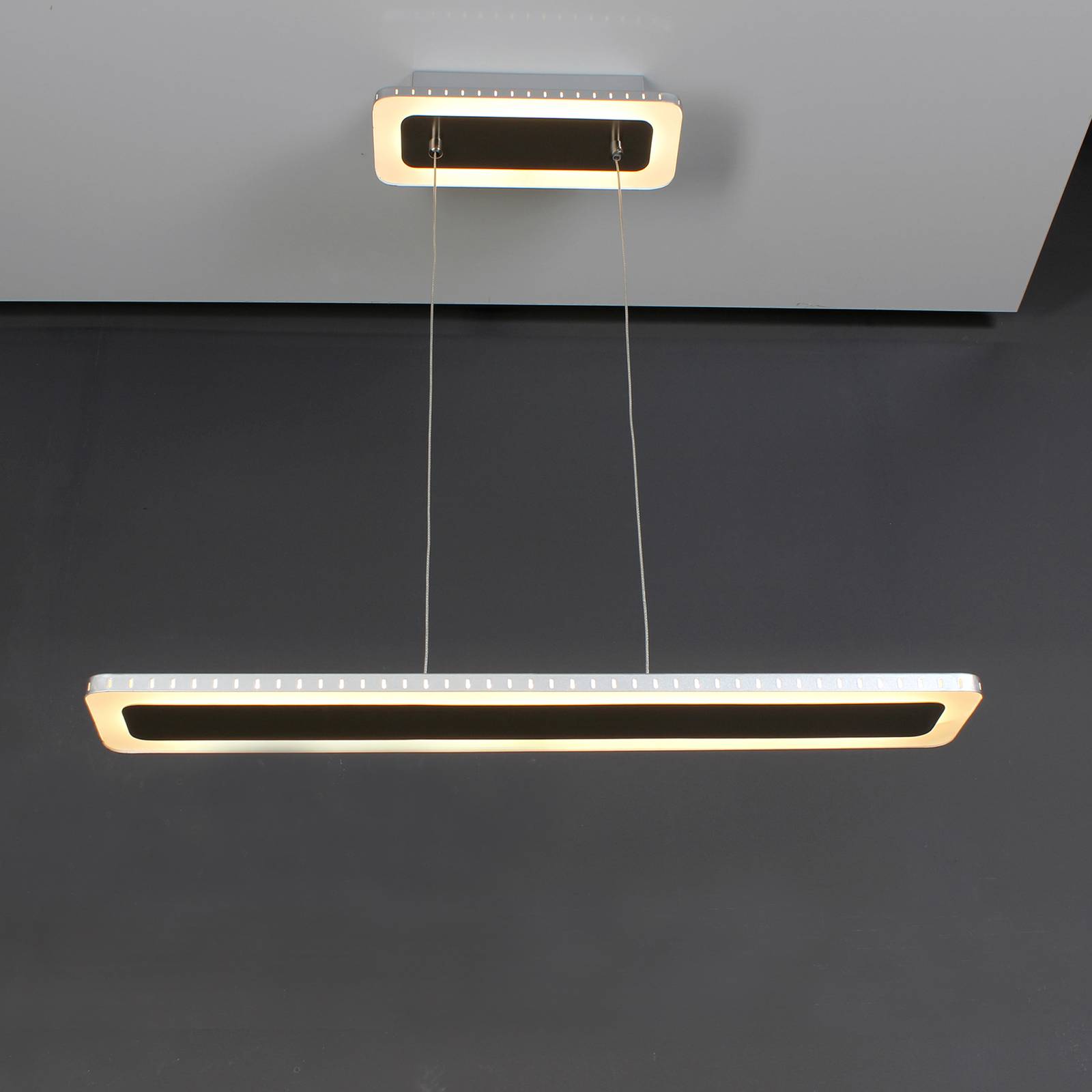 Eco-Light Lampada LED sospesa Solaris 3-step-dim 70cm argent