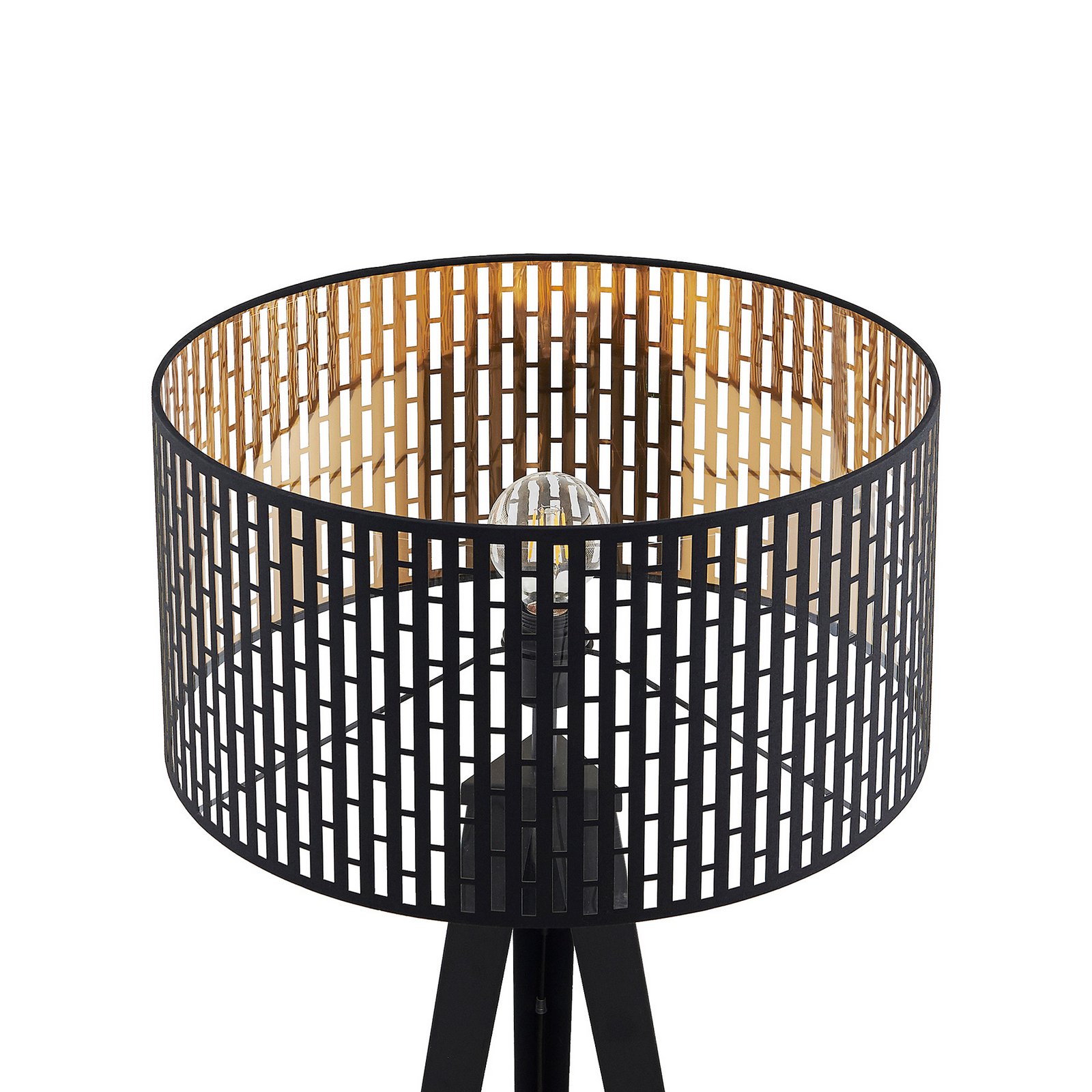 Thoralf Floor Lamp Black - Lindby