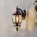 Outdoor wall light Andrew lantern hanging, black