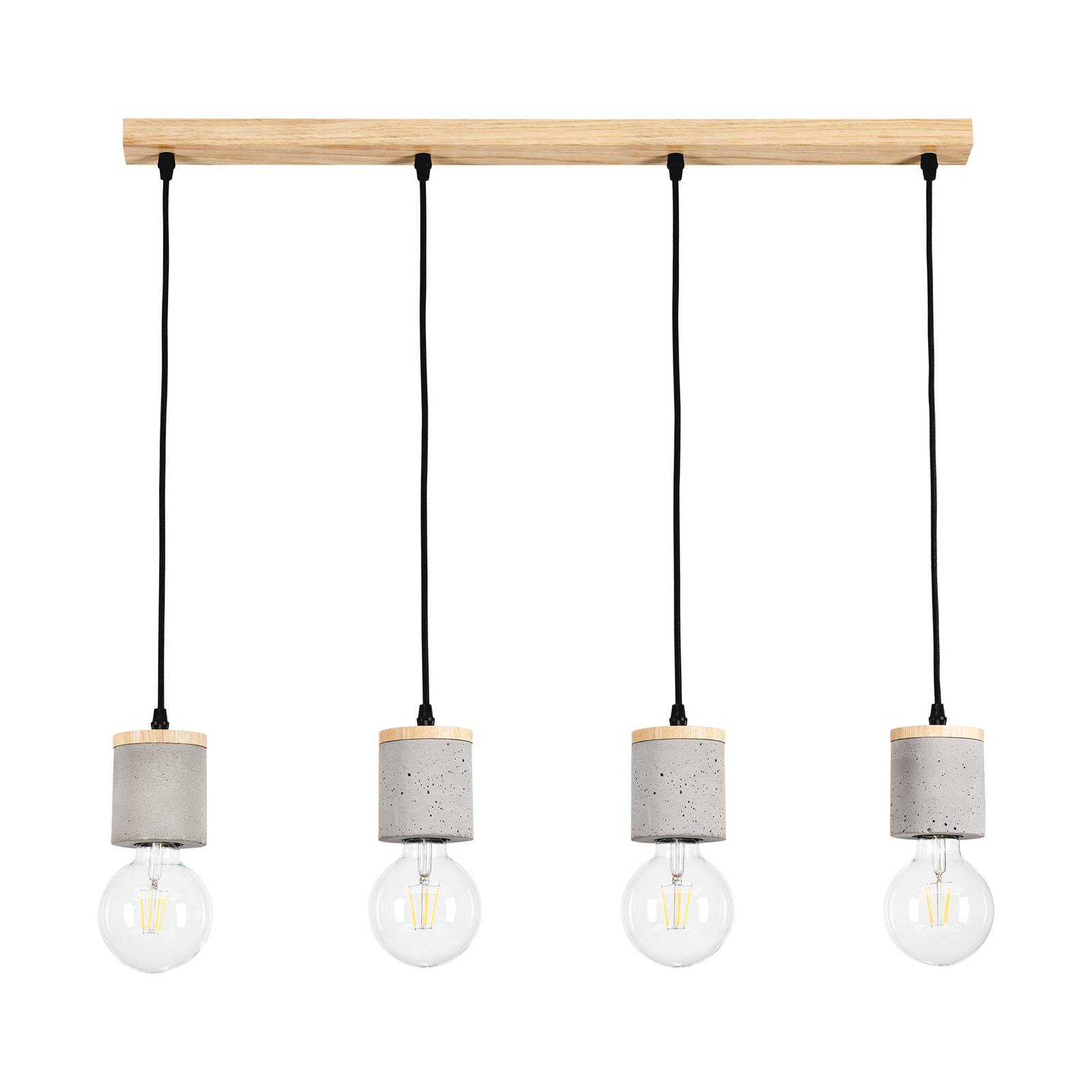 Envolight Jasper Hängeleuchte, 4-flammig, linear