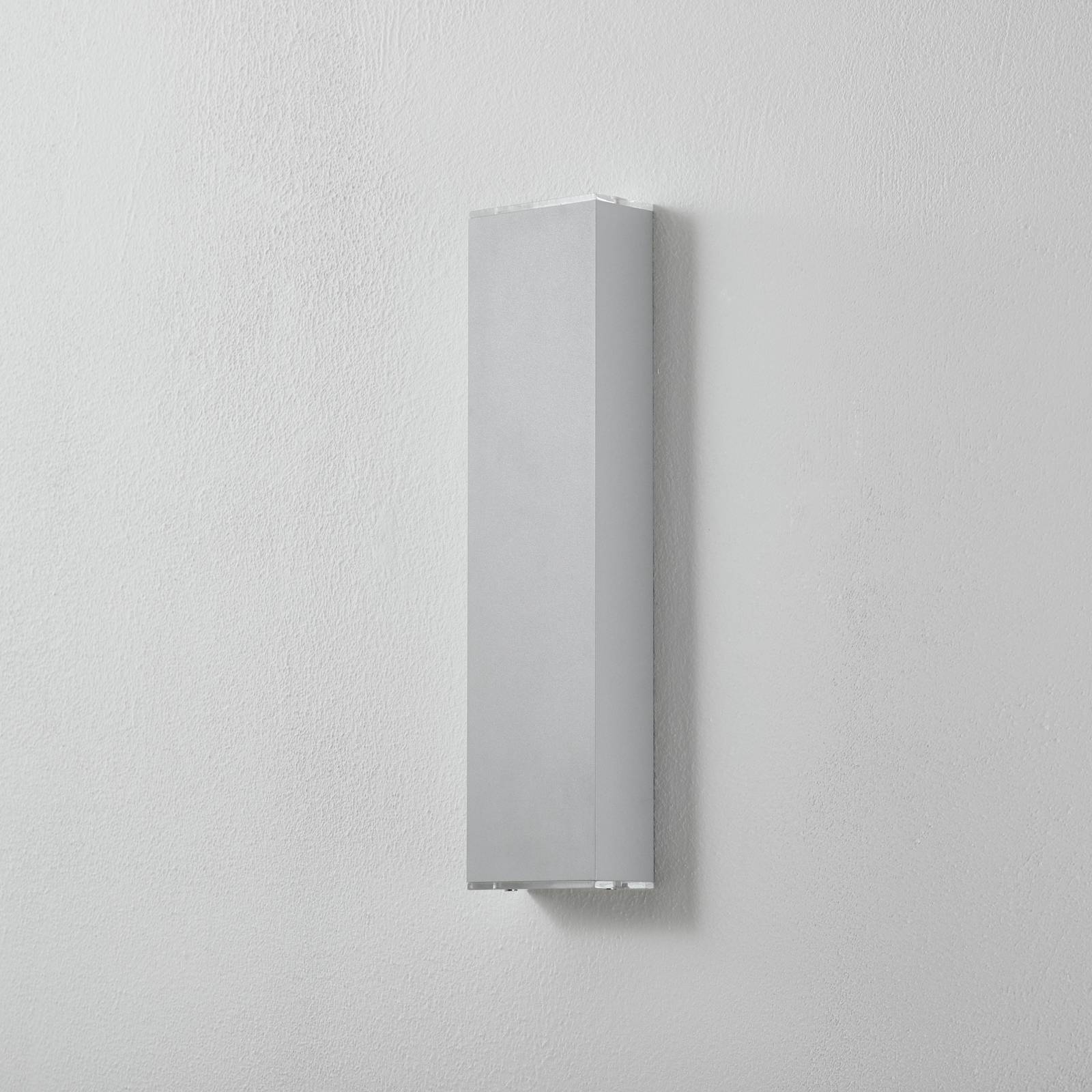 Lucande Anita LED-væglampe sølv højde 36 cm
