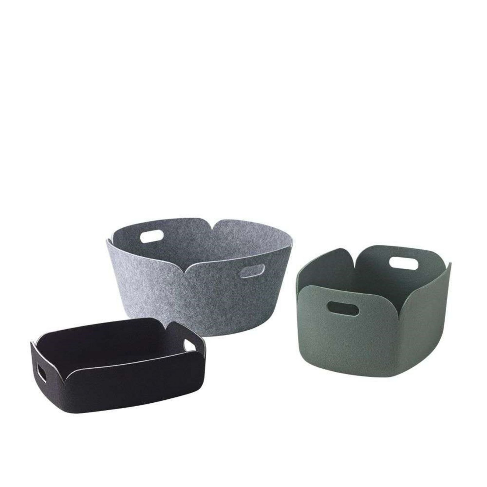 Restore Tray Siva Melange - Muuto