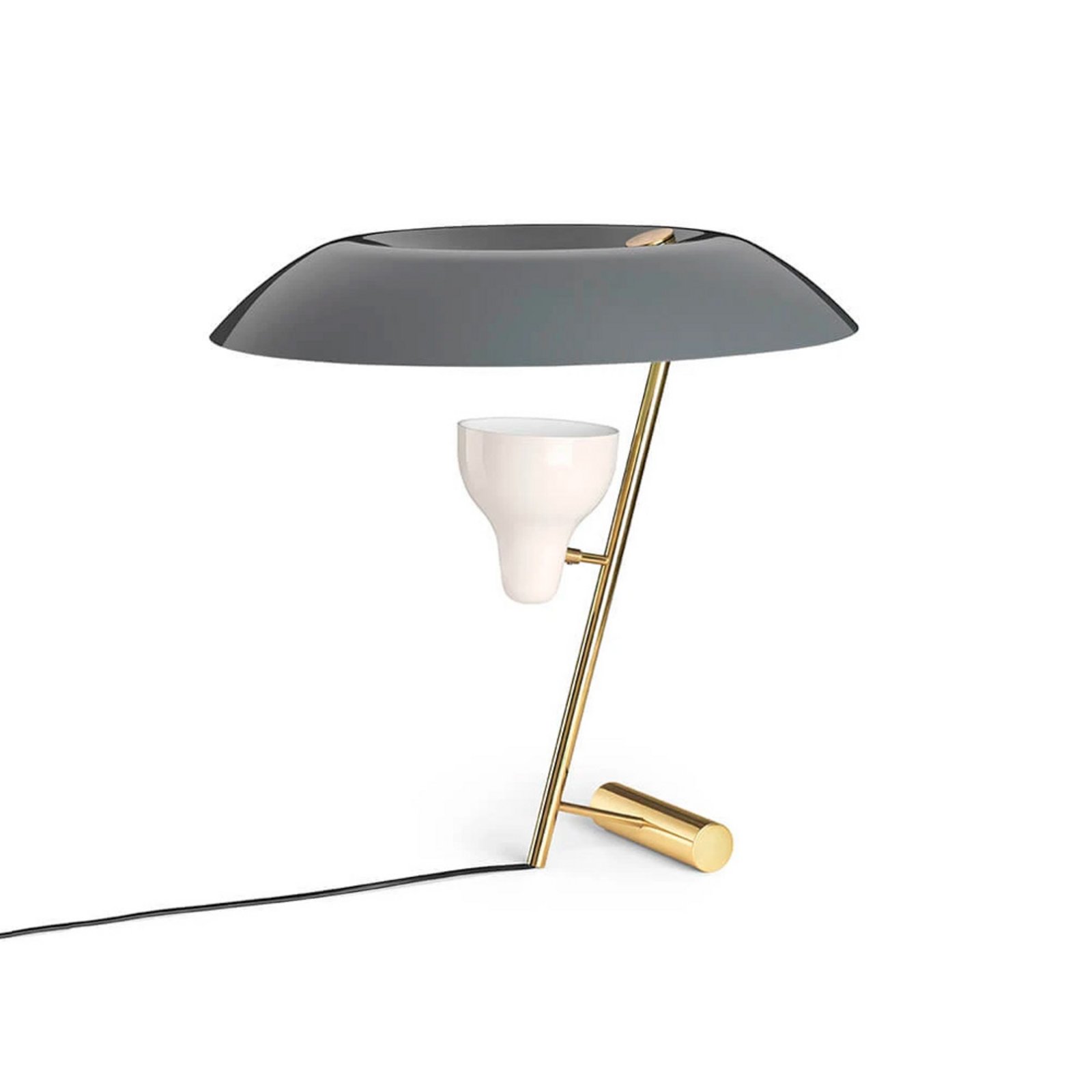 Model 548 Table Lamp Polished Brass/Grey - Astep