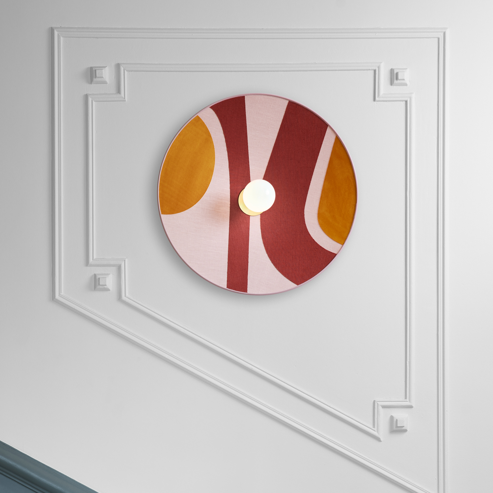 Sonia Laudet Wandlampe Ø 60 cm pink - MARKET SET Sonia Laudet Wandlampe Ø 60 cm pink - MARKET SET