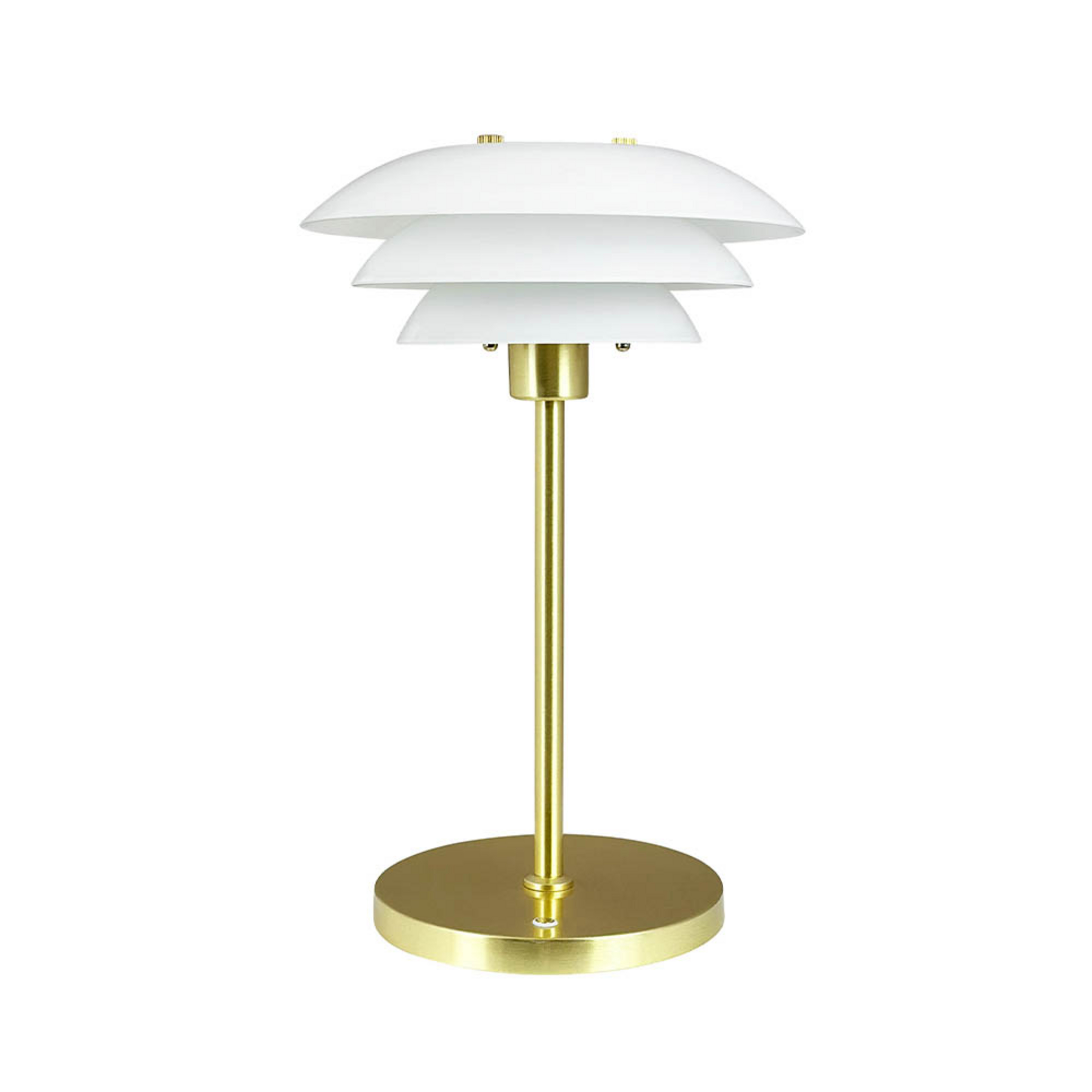 DL20 Portable Tischleuchte Opal/Messing - DybergLarsen