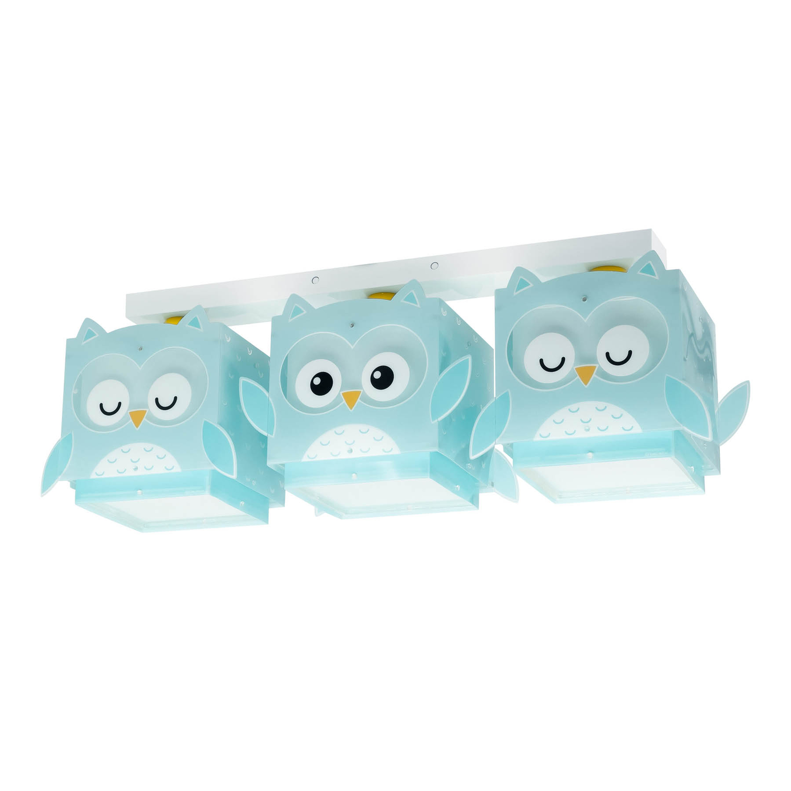 Dalber Little Owl Kinder-Deckenlampe im Eulenmotiv