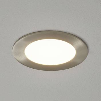 EGLO connect Fueva-C LED-indbyg.-lampe nikkel mat