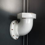 Wandleuchte C1810 in Rohrform