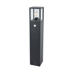 Klemens Short Candeeiro de Jardim Exterior IP54 com Sensor Graphite - Lucande