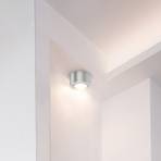 LED downlight Tubes, silver-coloured