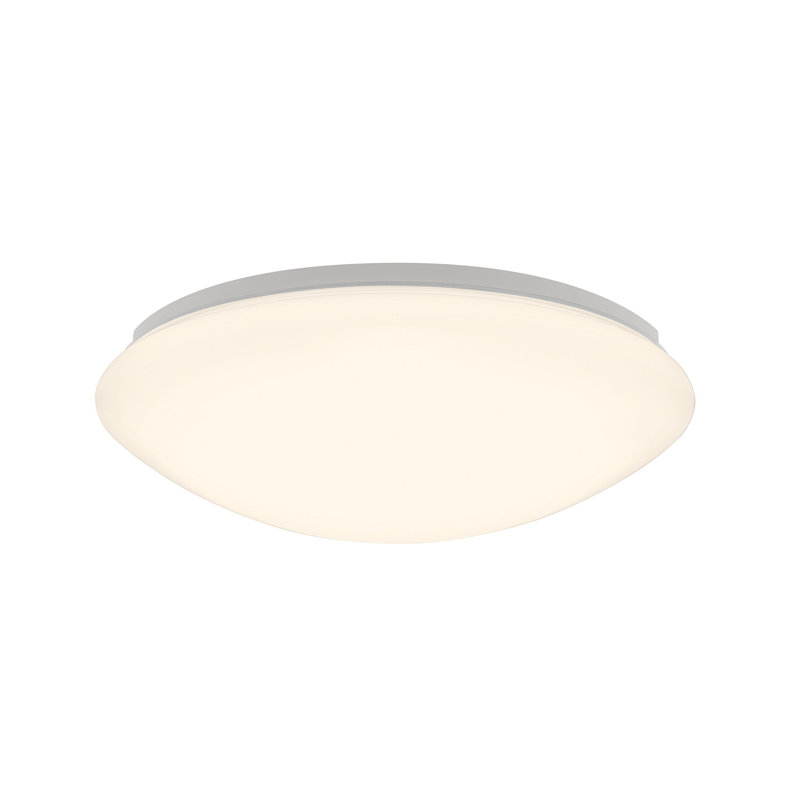 Elara LED ceiling light, white, Ø 29 cm, IP44, plastic