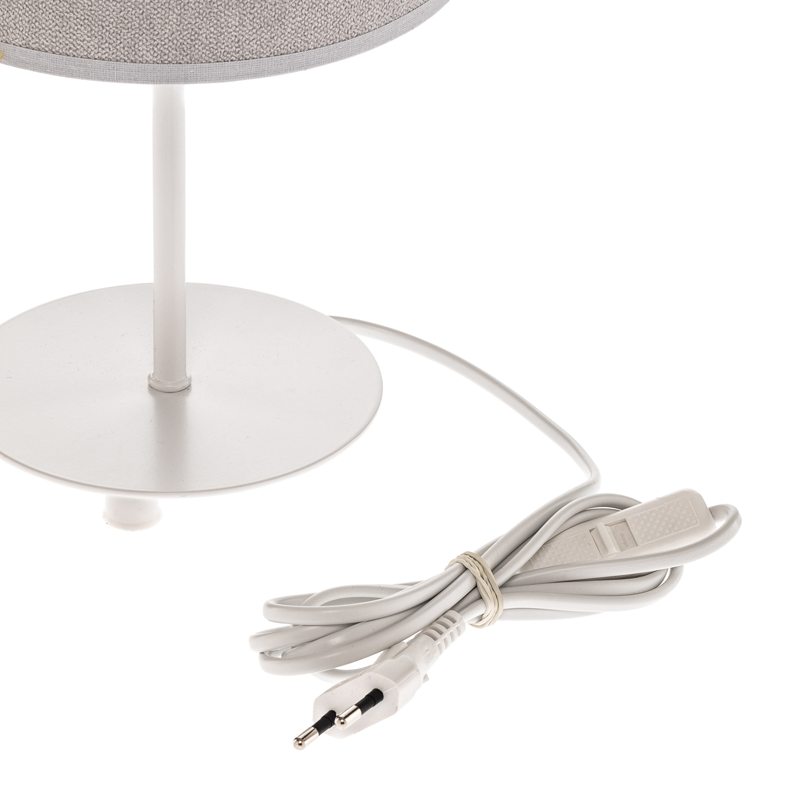 Lámpara de mesa Pastell Roller altura 30cm gris