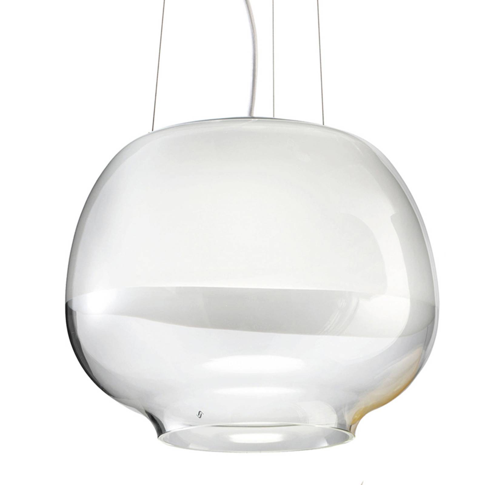 Designerska lampa wisząca Mirage SP biała