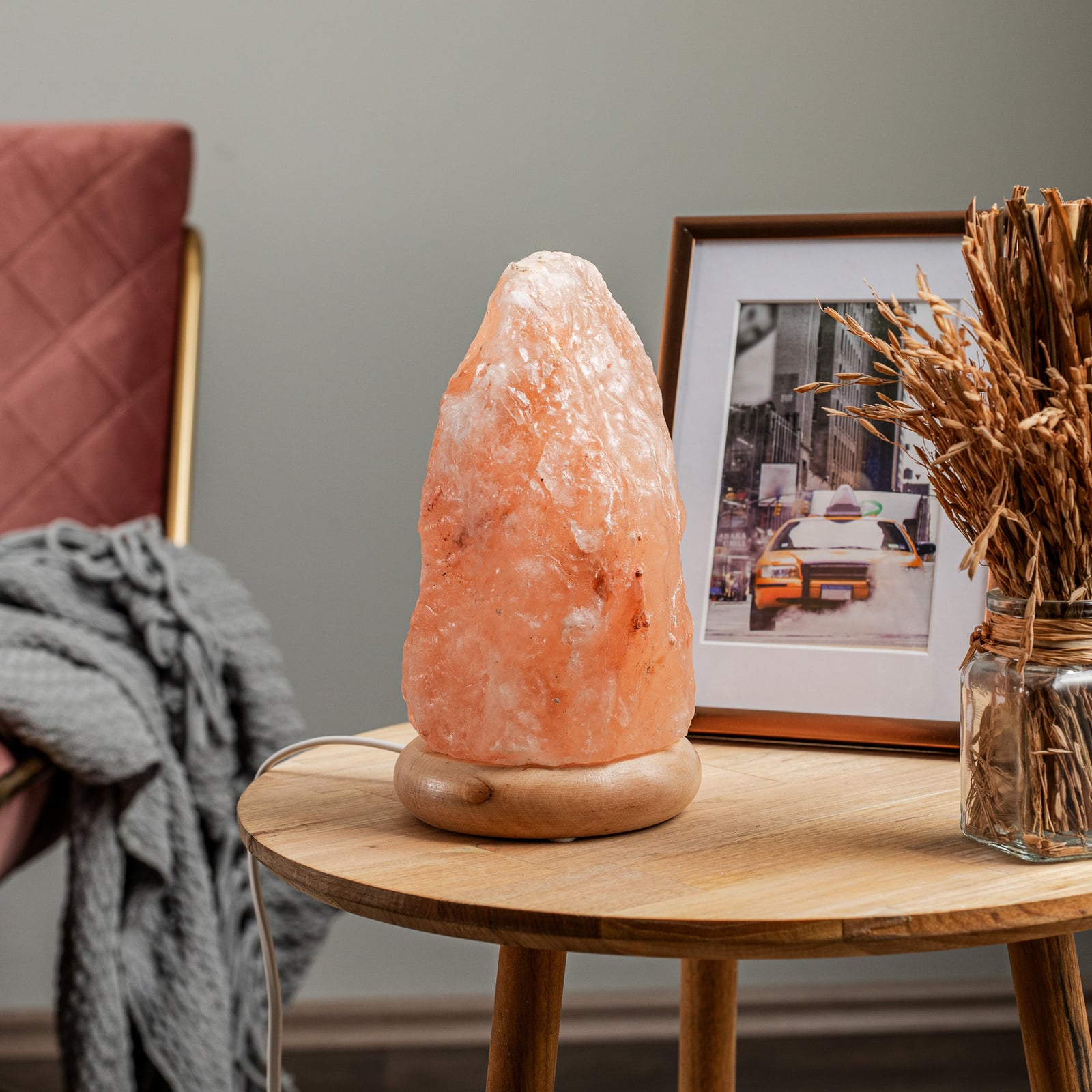 Harmony Salzlampe natur Sockel 19-23cm - Envostar