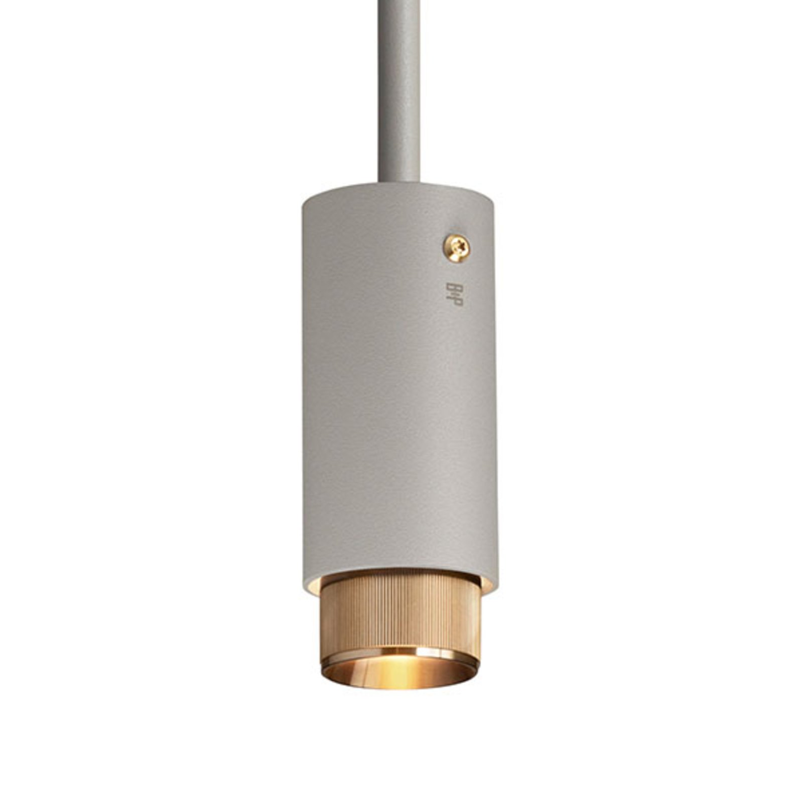 Buster + Punch Exhaust hanging light grey/brass