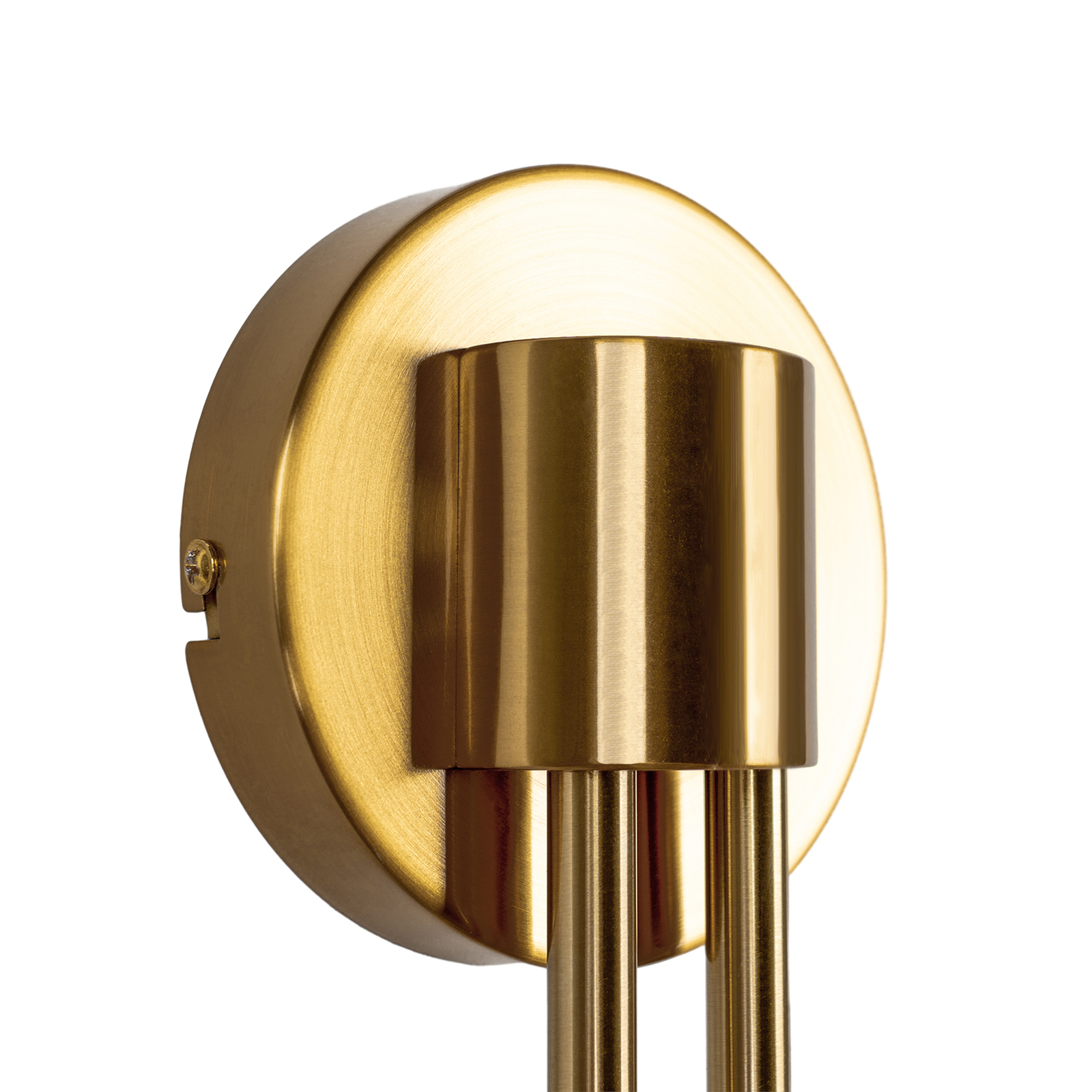Lindby Elanova Wandleuchte aus Eisen, messing