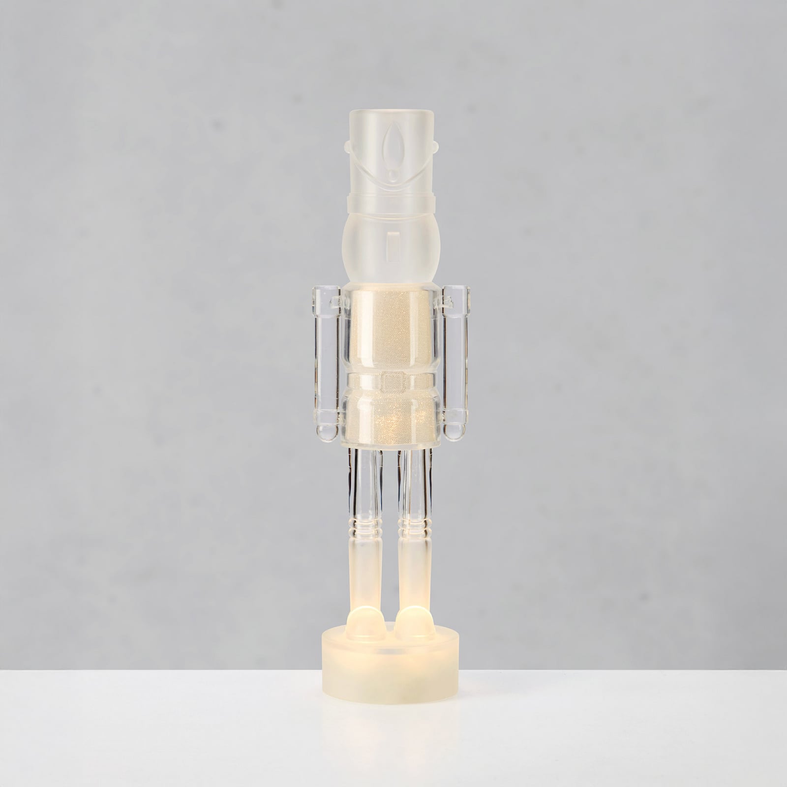 LED-Dekoleuchte Douglas, klar/matt, Höhe 53 cm