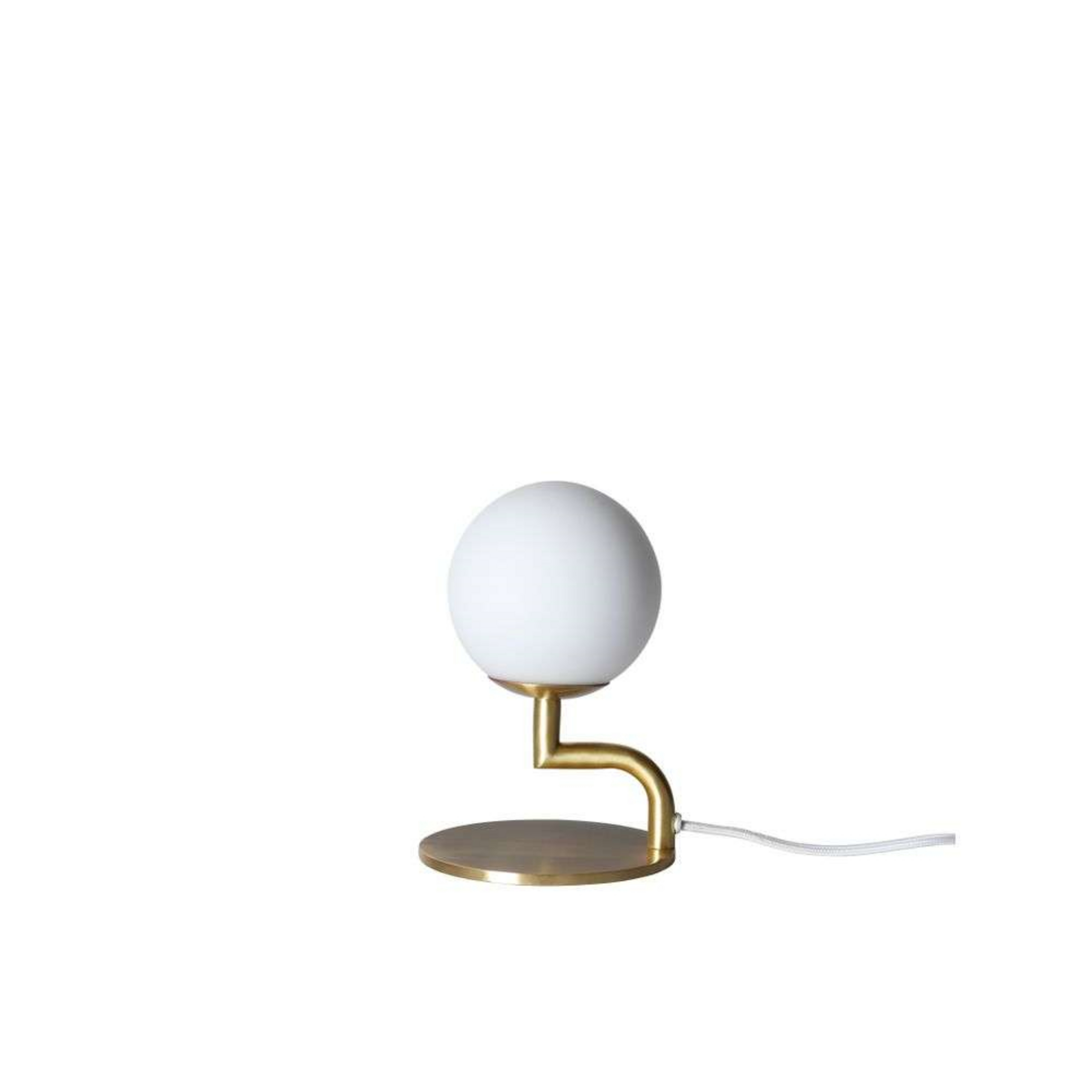 Mobil 18 Floor Lamp Brass/Opal - Pholc