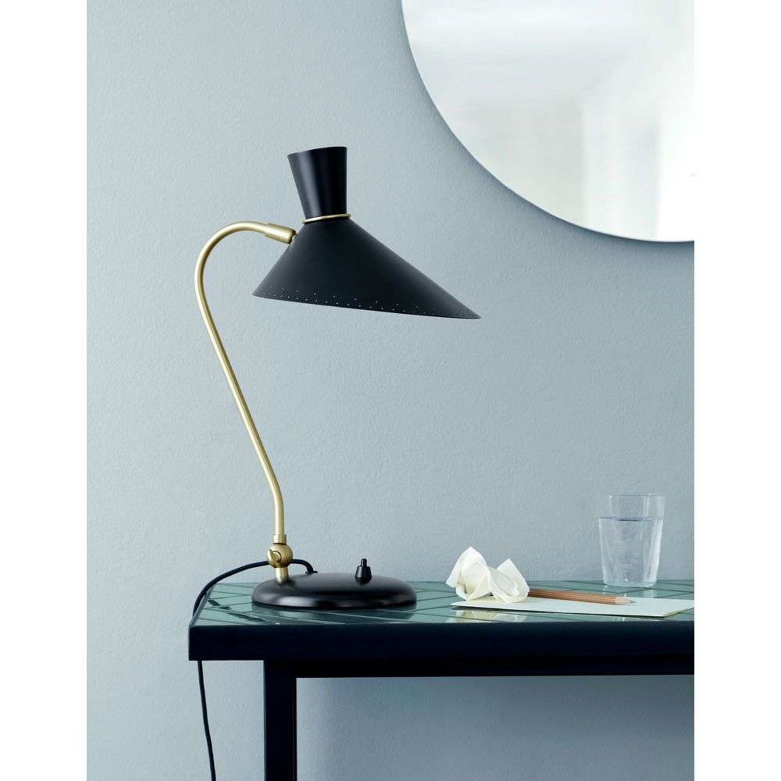 Bloom Lampă de Masă Black Noir - Warm Nordic