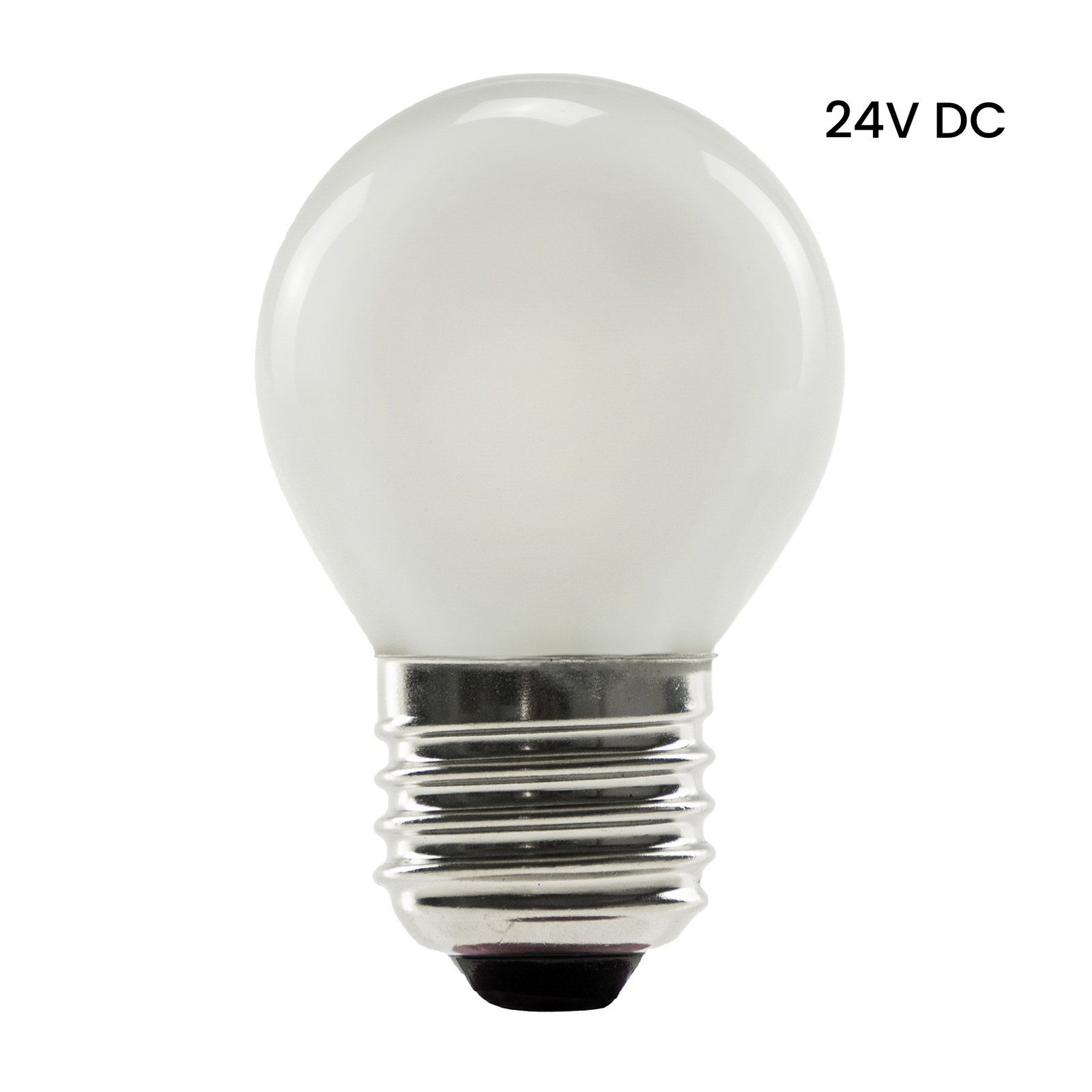 SEGULA LED-lamppu 24V E27 3W 927 ambient dim matt