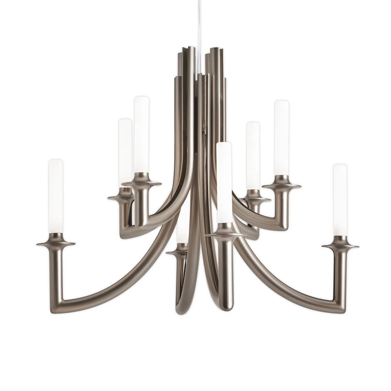 Kartell – Khan Pendelleuchte Matt Bronze