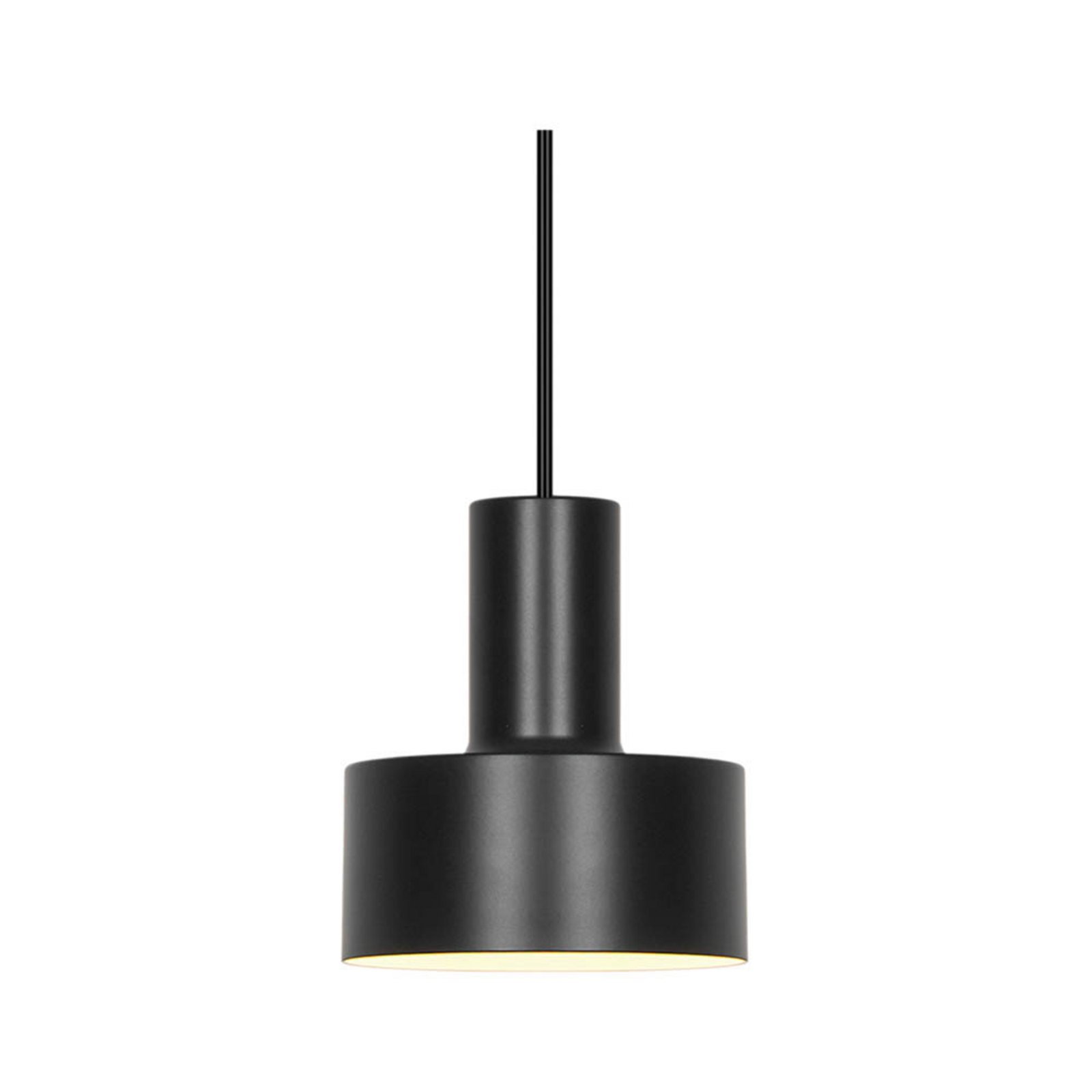 Hängeleuchte Matis, schwarz, Ø 13 cm, Metall