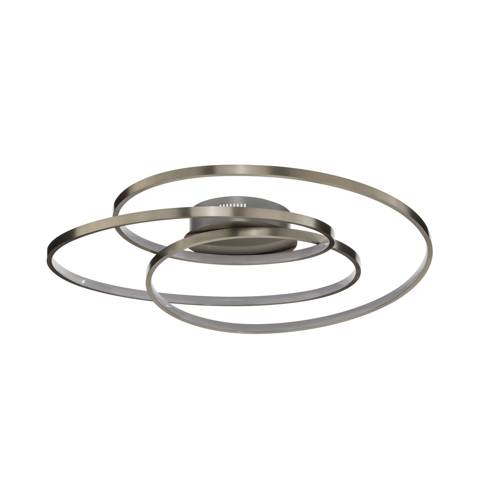 Lindby LED-Deckenlampe Joline, Ø 60 cm, nickelfarben, Metall Lindby LED-Deckenlampe Joline, Ø 60 cm, nickelfarben, Metall