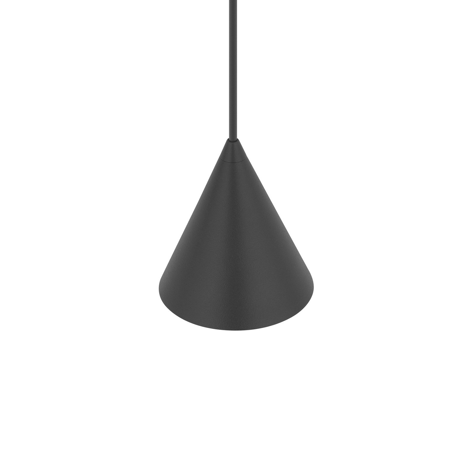 Suspension ZENITH, gris foncé, Ø 11 cm, métal, GU10
