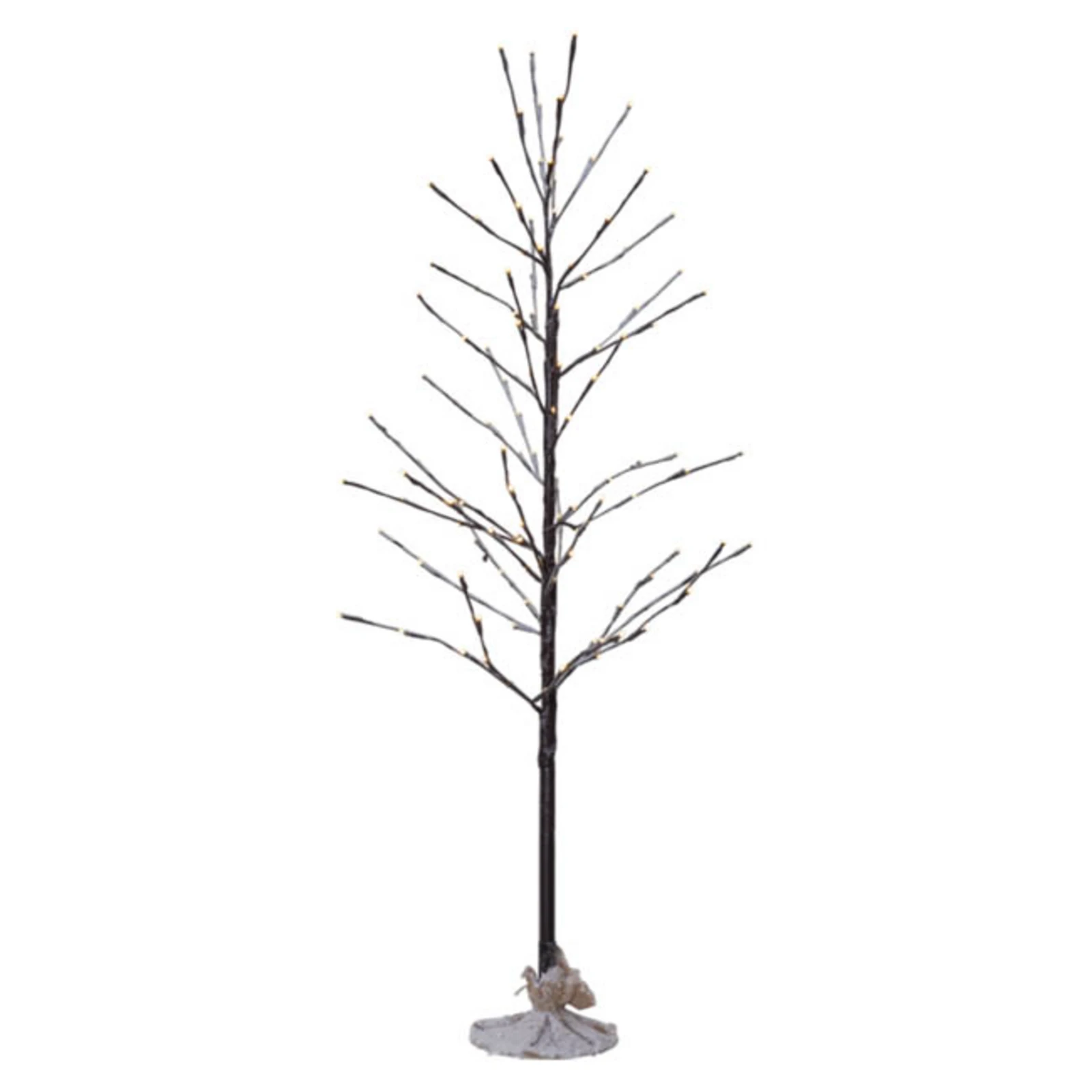 LED-Dekobaum Tobby Tree IP44 braun Höhe 120cm