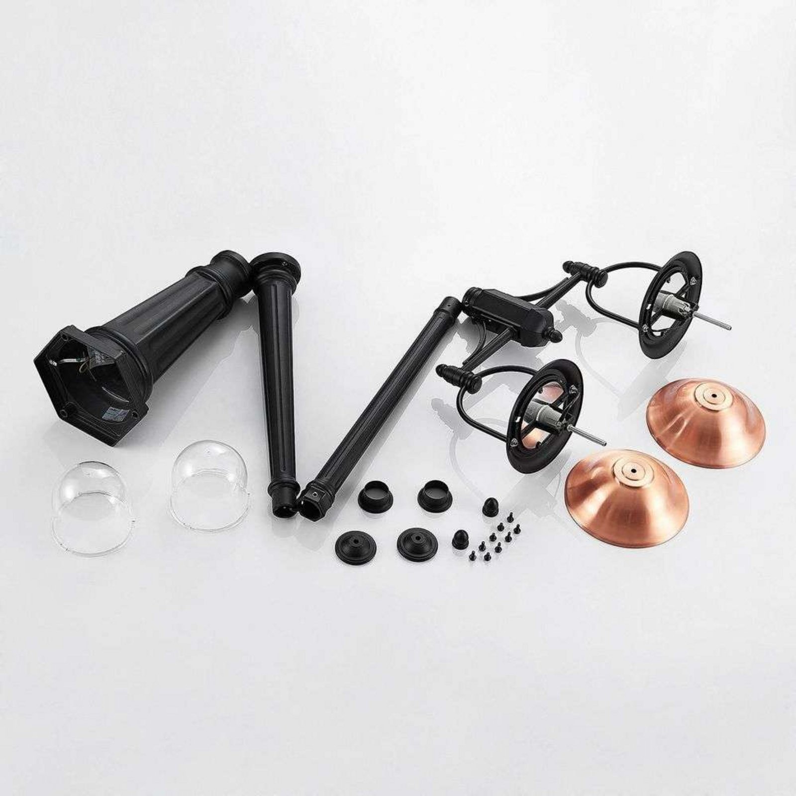 Clint 2 Puistovalaisin Black/Copper - Lindby