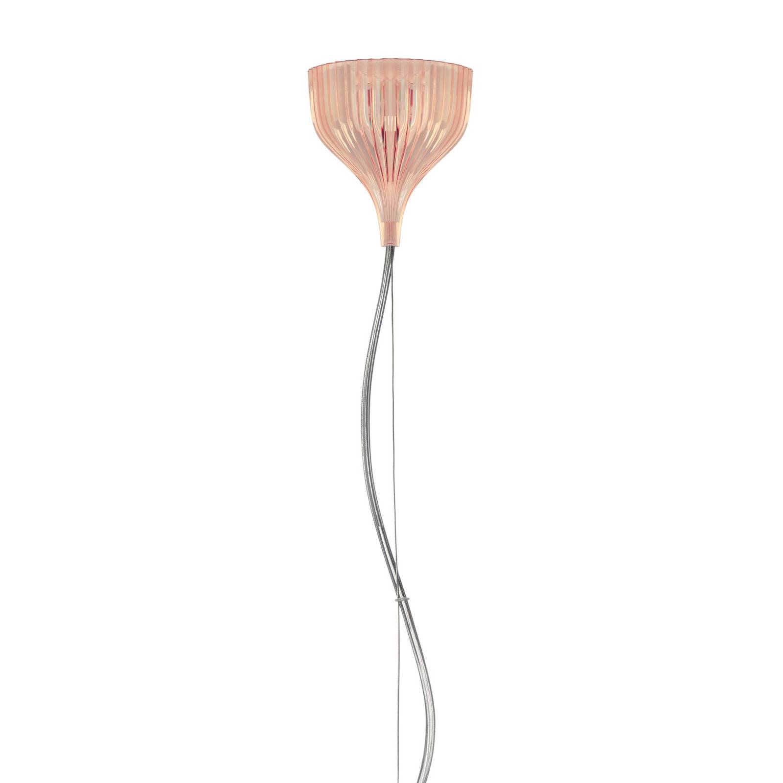 Kartell Gé żyrandol LED, różowy