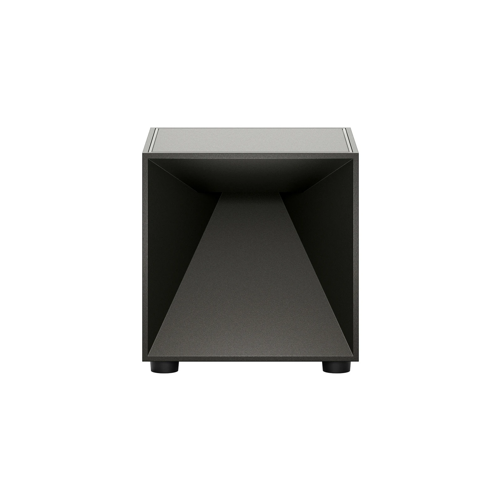 Nutalis mini LED-bordlampe, svart, IP54, dimbar