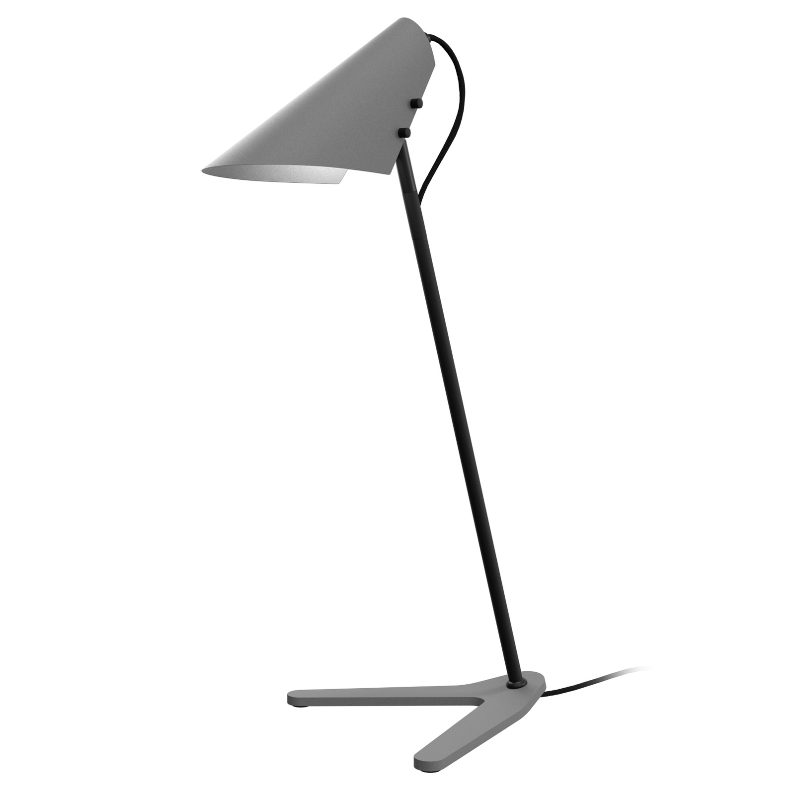 Lámpara de mesa Vincent, color cemento
