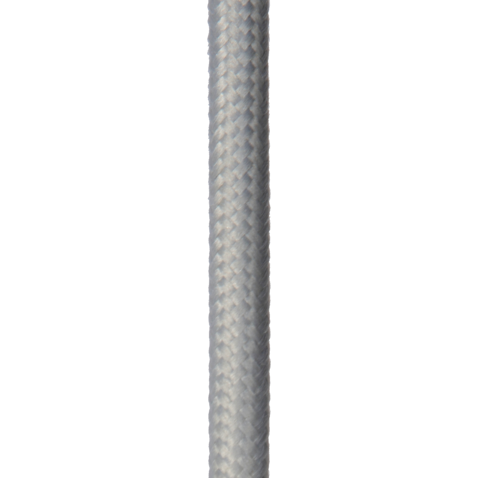 Topher hængelampe, Ø 30 cm, mat krom/opal