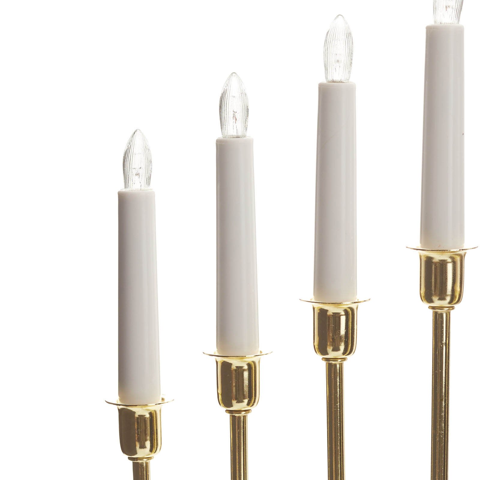 Свещник Kristina, височина 47 cm, E10 LED, 7-свещник, метал