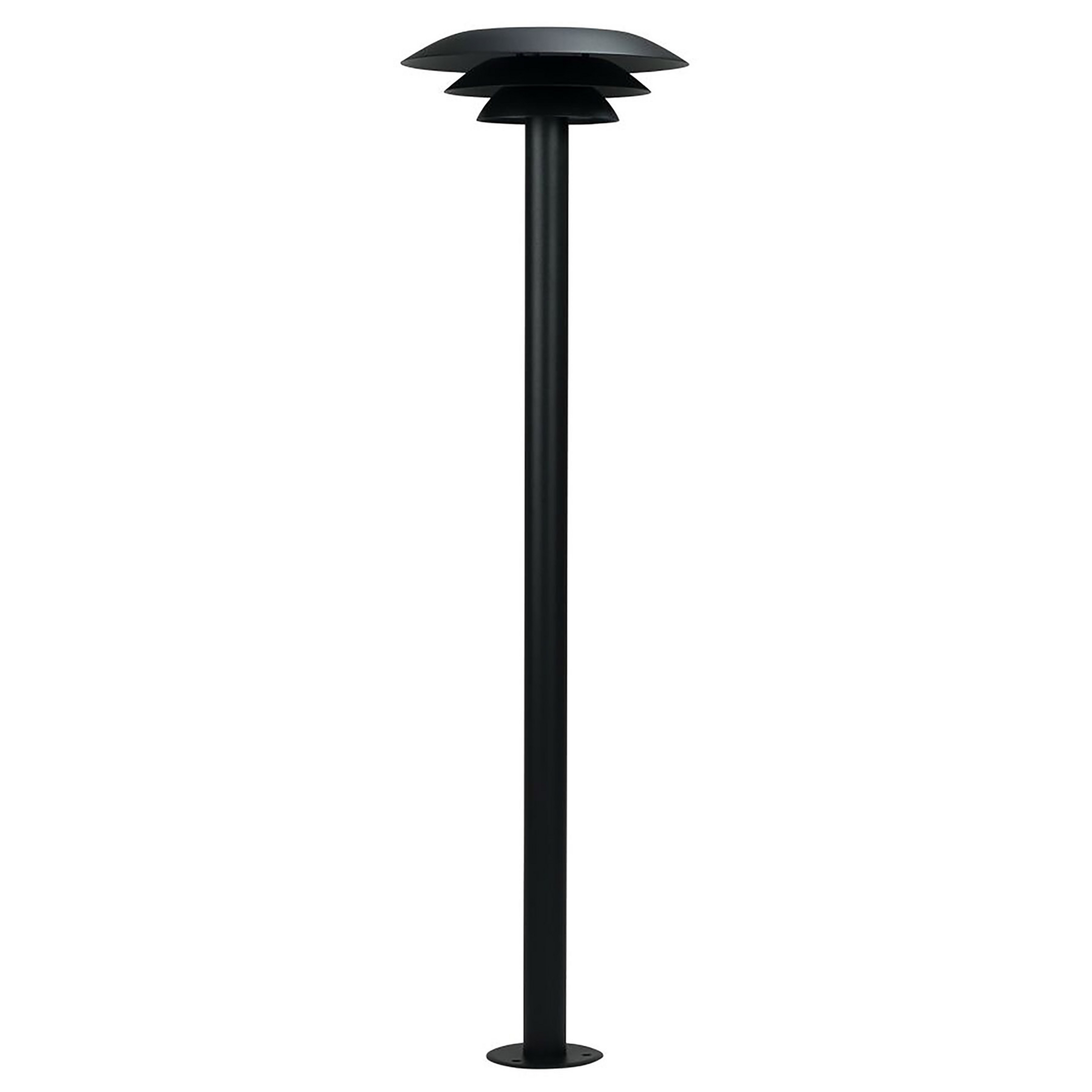 Dyberg LARSEN DL25 Bolardo de exterior negro Ø 25cm