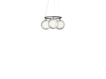 Miira 3 Circular Lustre Rock Grey/Optic Clear - Nuura
