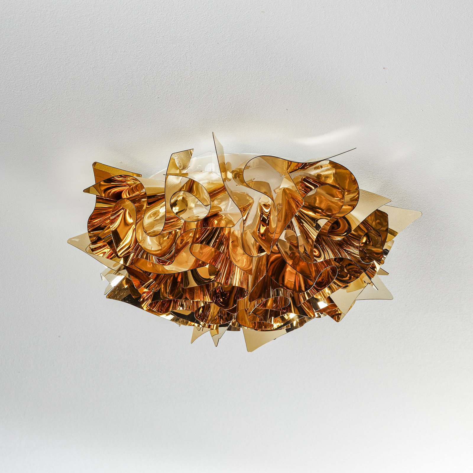 Slamp Veli Mini lámpara de techo diseño Ø 32cm oro