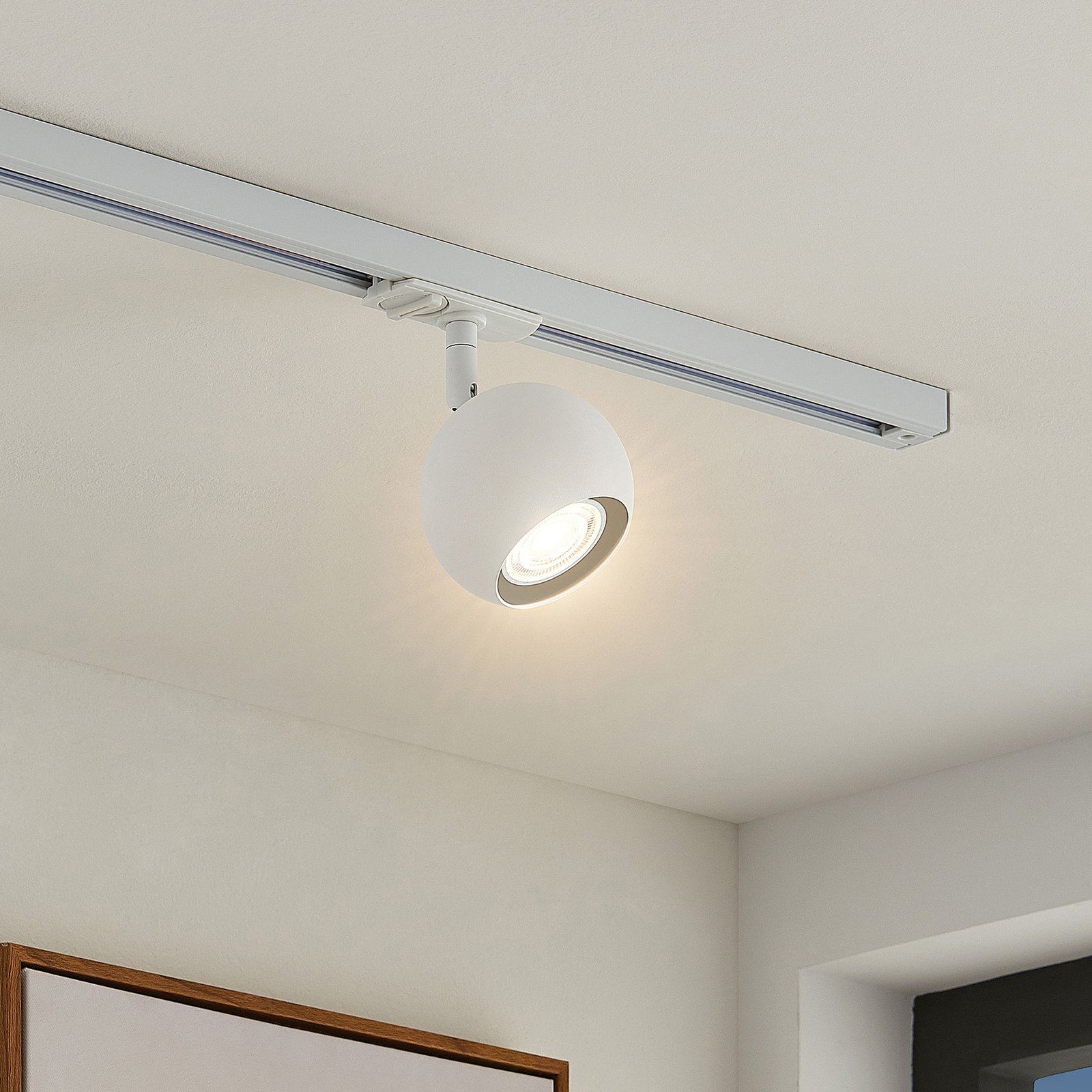 Linaro Round Lištové osvětlení GU10 Bílá - Lindby