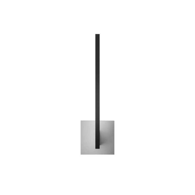 LIGHT-POINT - Inlay W2 Linear Applique Murale Matt Black/Satin Silver