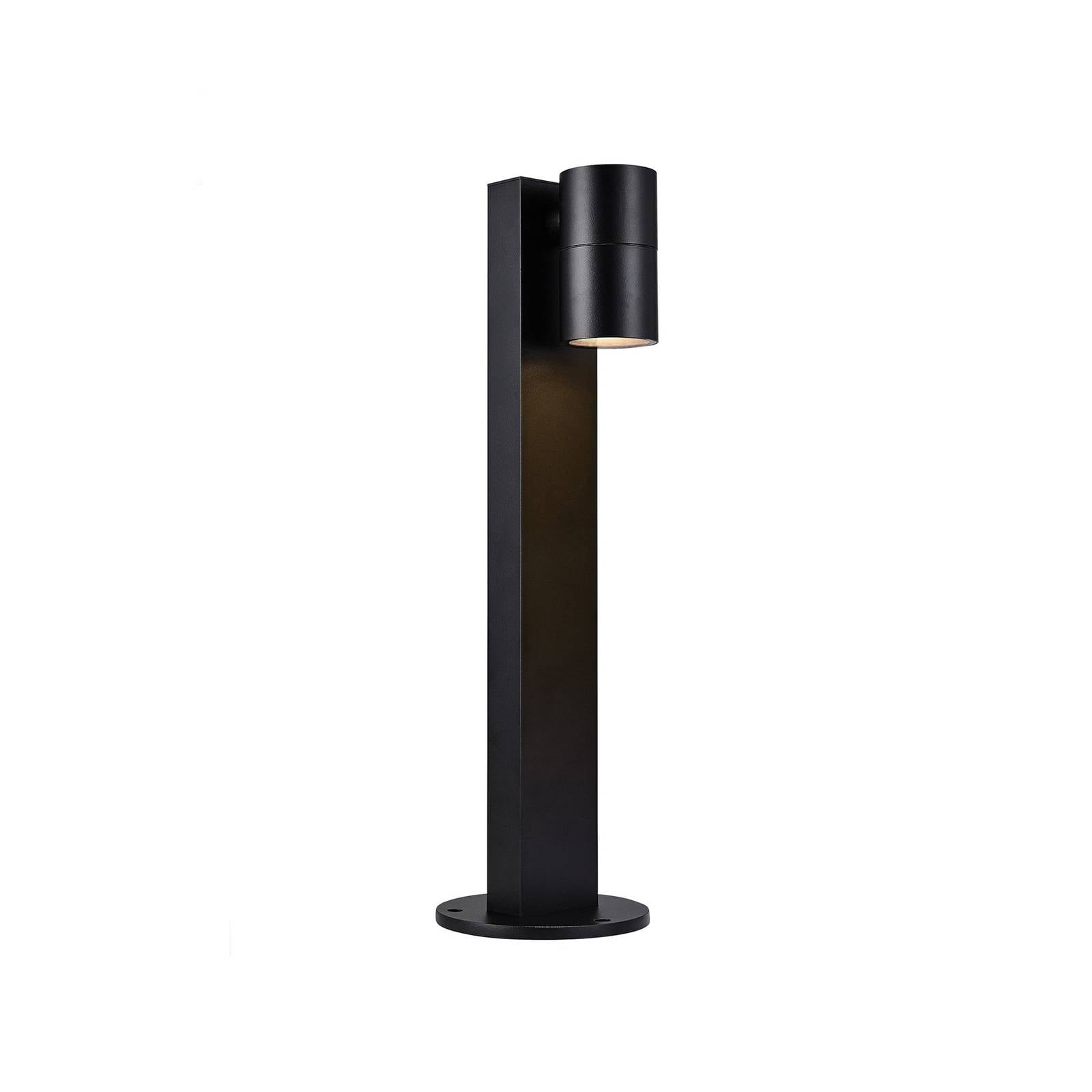 Sockelleuchte Tin 50, schwarz, Aluminium, IP44, GU10