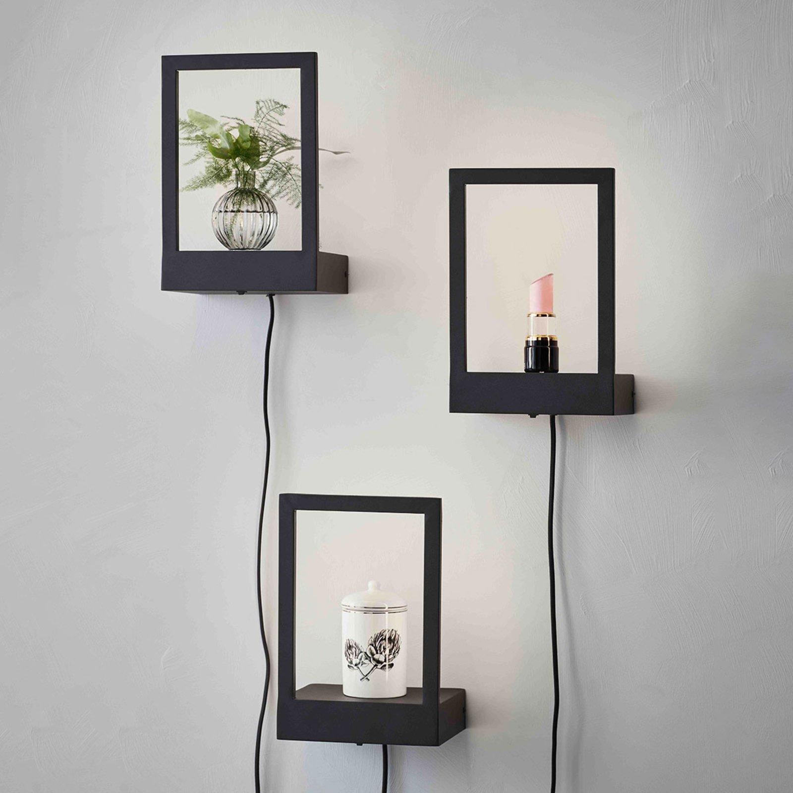 Pablo LED Wandlamp Black - Markslöjd