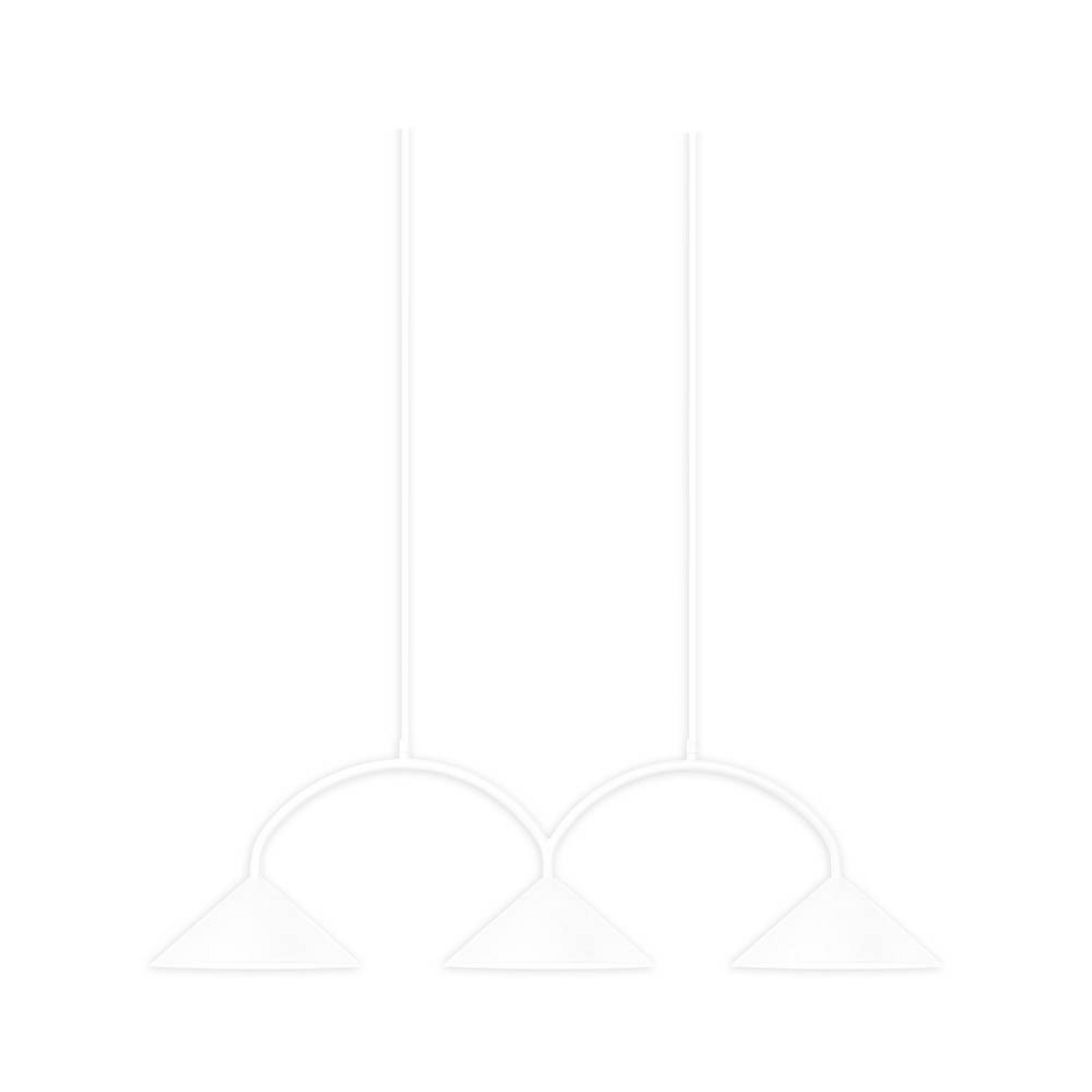 Curve 3 Suspension White - Globen Lighting
