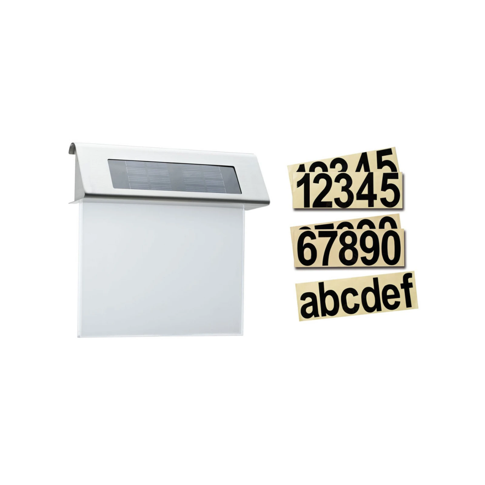 Paulmann Solar Hausnummernleuchte mit LED, IP44