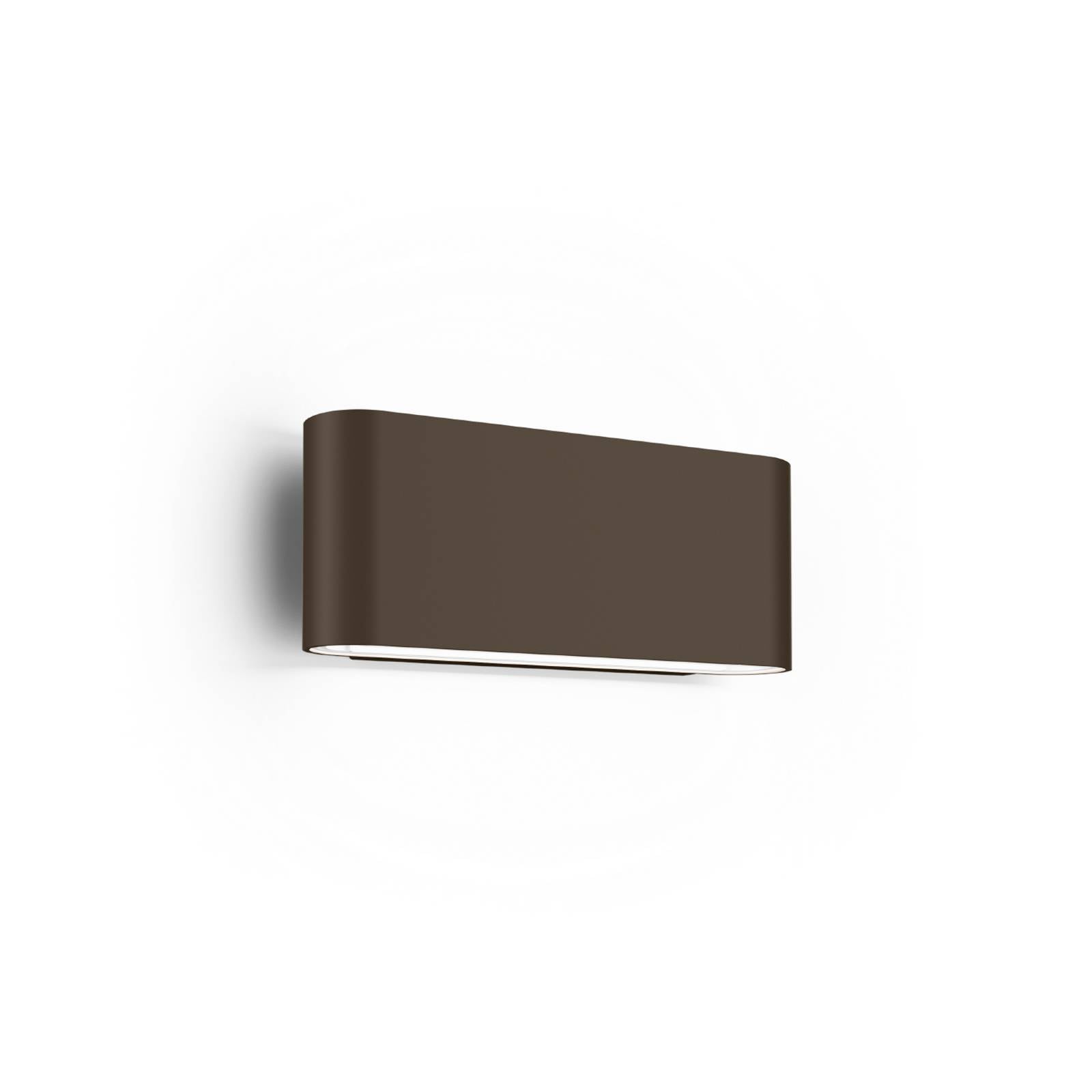 WEVER & DUCRÉ LED-Außenwandlampe Kiosk 1.0 bronze, 2.700 K