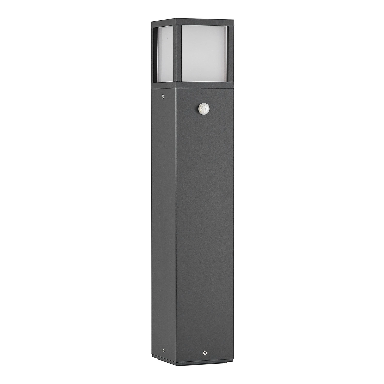Lucande Dewari väglampa, rörelsevakt, E27, 65 cm, IP54