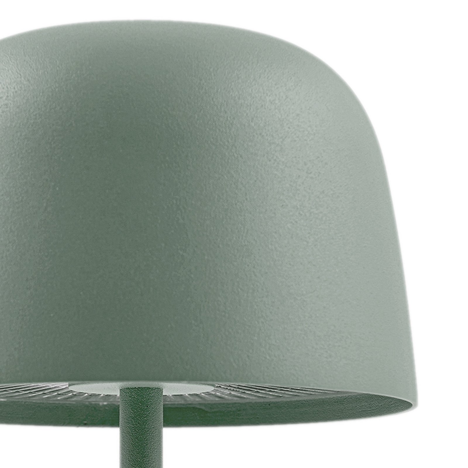 Lindby Arietty LED battery-powered table lamp, green, dimmable, IP54