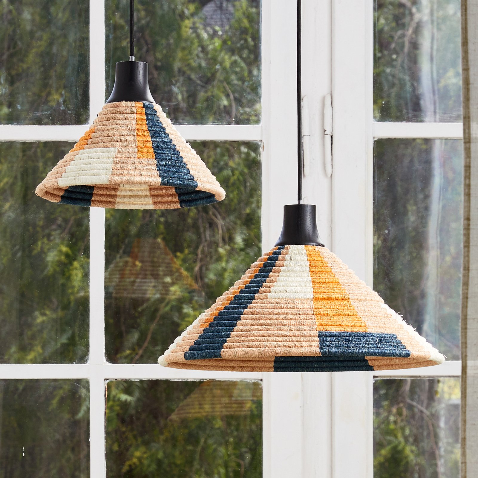 Forestier Parrot hanging light XS, sand-coloured